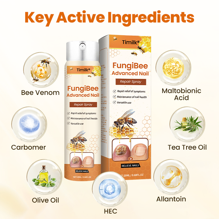 Timilk® FungiBee Advanced Nail Repair Spray⚕️