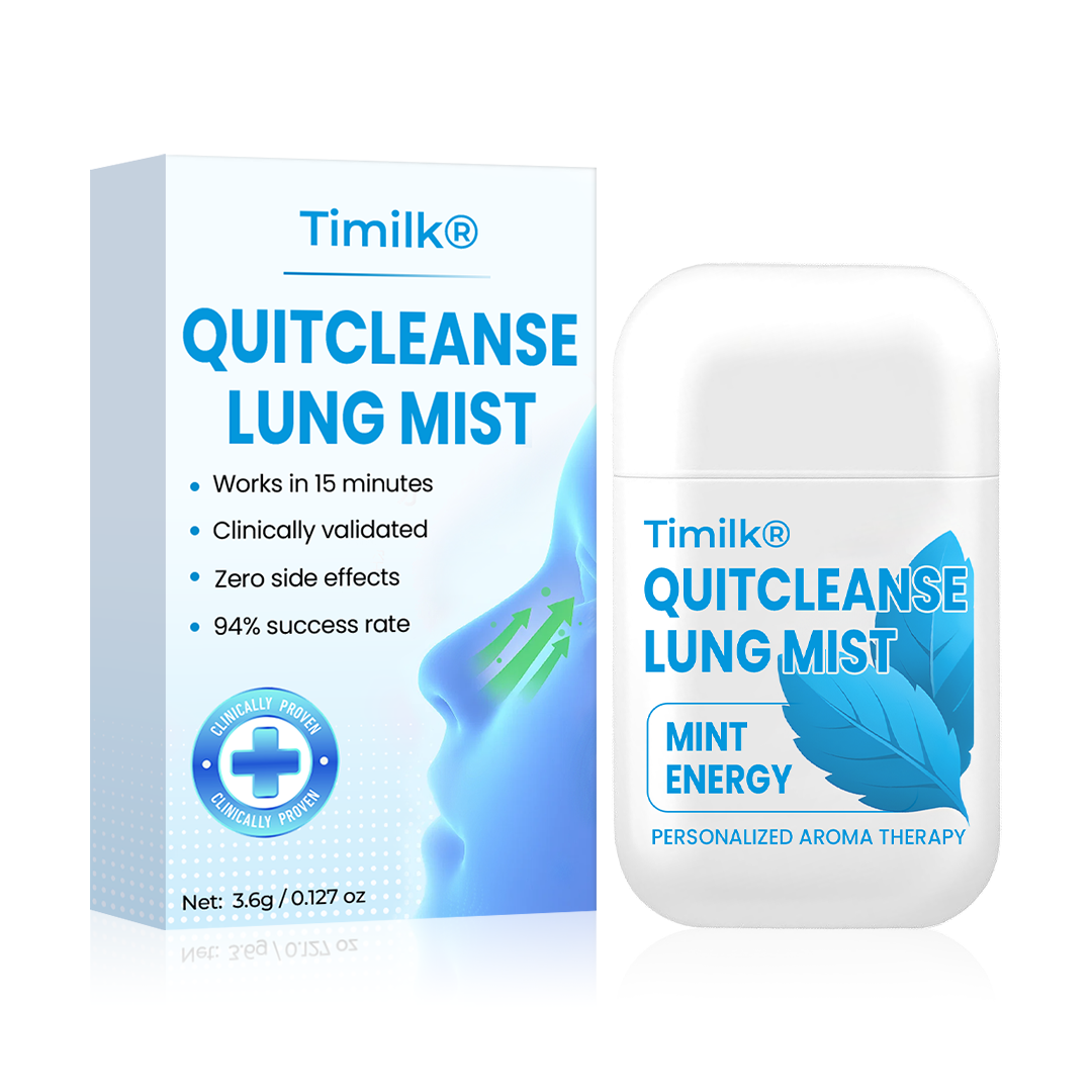 Timilk® QuitCleanse Lung Mist — Break Free From Cigarettes in 21 Days