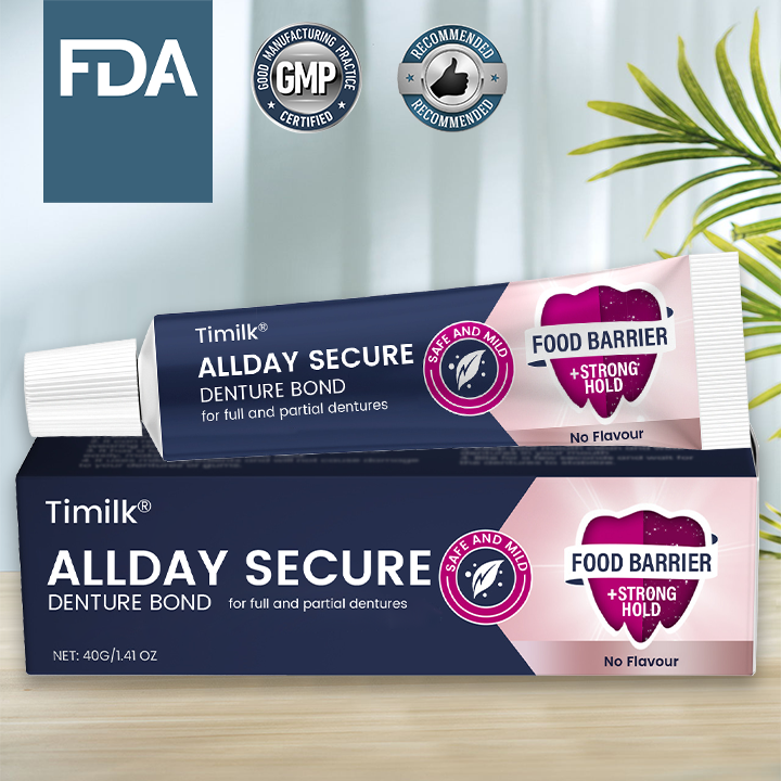 Timilk® AllDay Secure Denture Bond🔥