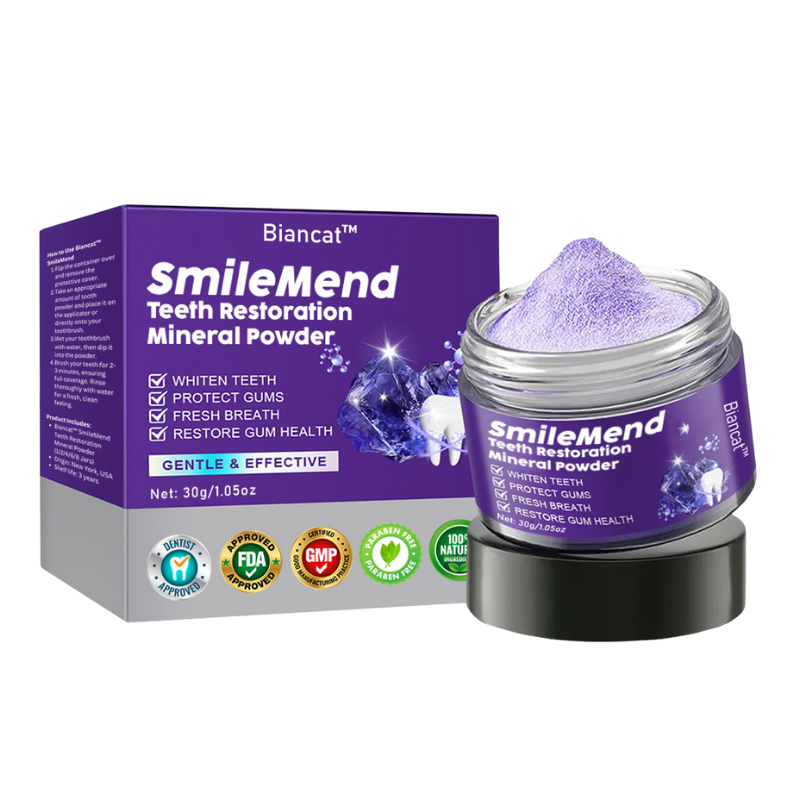 Biancat™ SmileMend Teeth Restoration Mineral Powder🔥