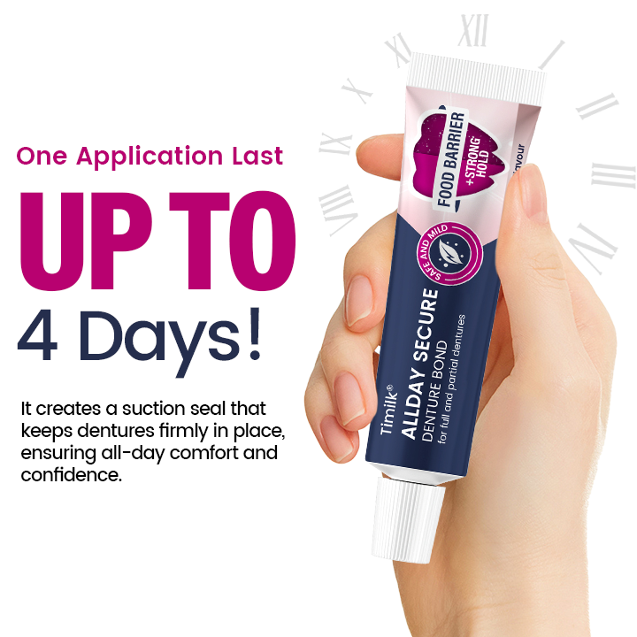 Timilk® AllDay Secure Denture Bond🔥