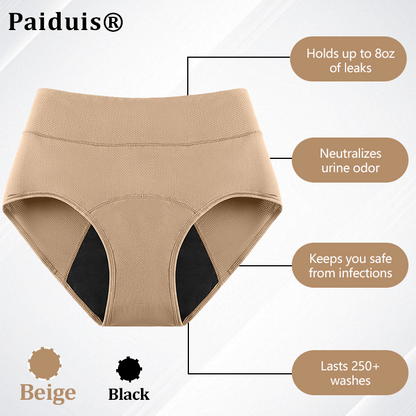 💥Last Day 50% OFF|Paiduis® 100% Leak-Proof Underwear