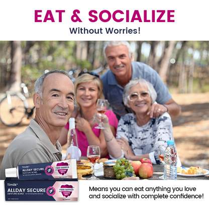 Timilk® AllDay Secure Denture Bond🔥