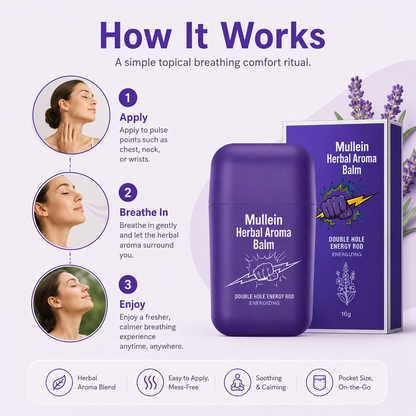 Mullein Herbal Aroma Balm