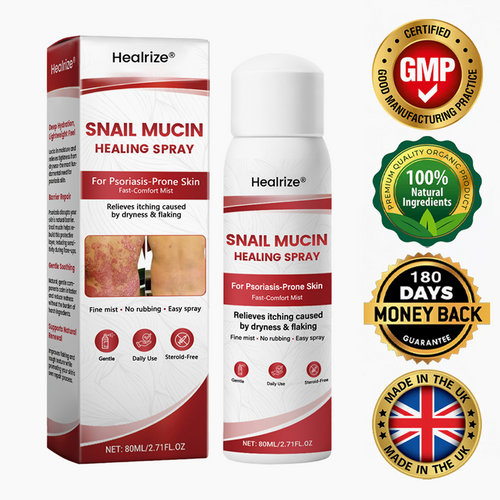 Healrize® Snail Mucin Healing Spray – Relief for Sensitive & Flare-Up Skin