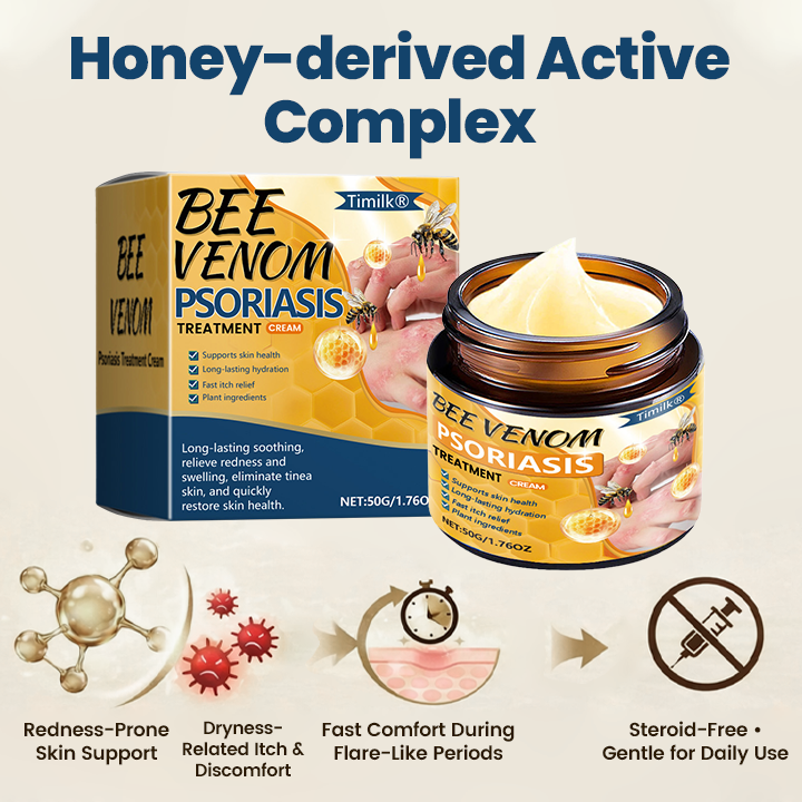Timilk® BeeVenom Psoriasis Treatment Cream