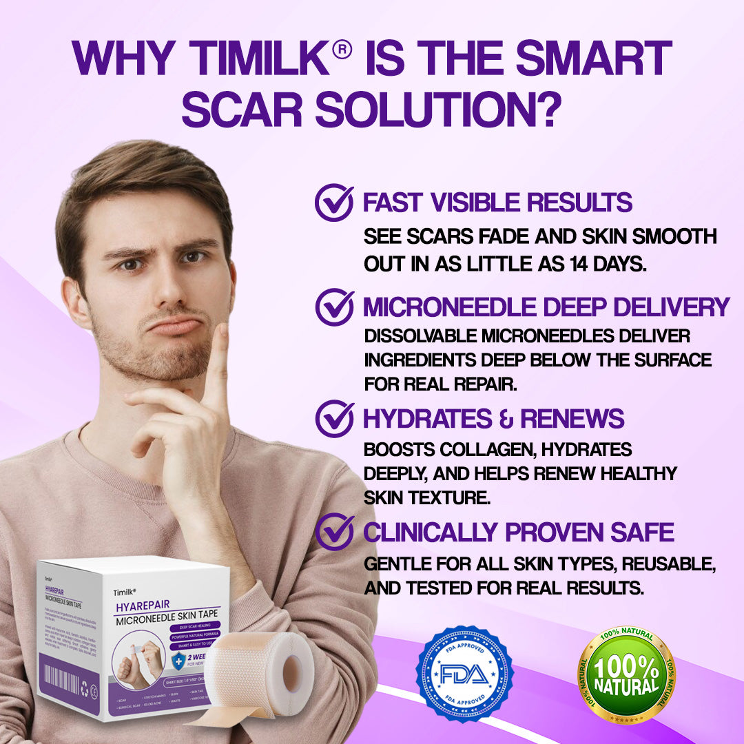 Timilk® HyaRepair Microneedle Skin Tape 🔥