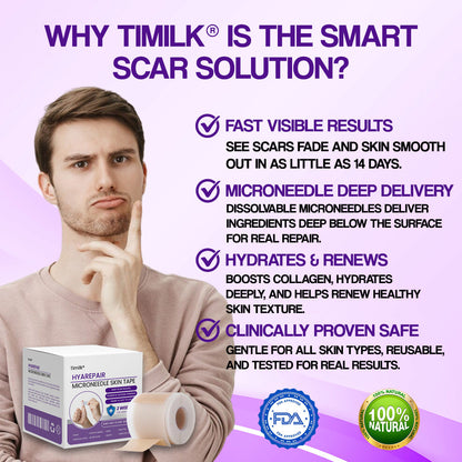 Timilk® HyaRepair Microneedle Skin Tape 🔥