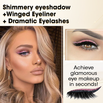 Biancat™ GlitzWink Cat Eyeliner Lashes Sticker