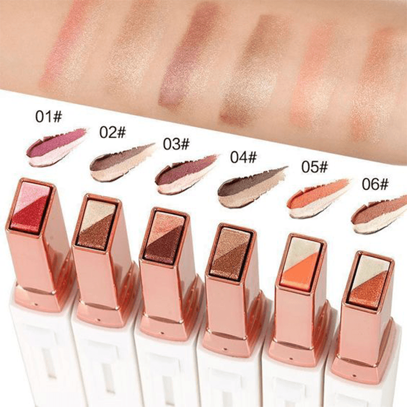 GlitzGradient Dual-Tone Eyeshadow Stick