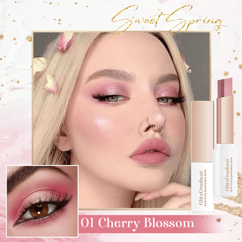 GlitzGradient Dual-Tone Eyeshadow Stick