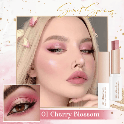 GlitzGradient Dual-Tone Eyeshadow Stick