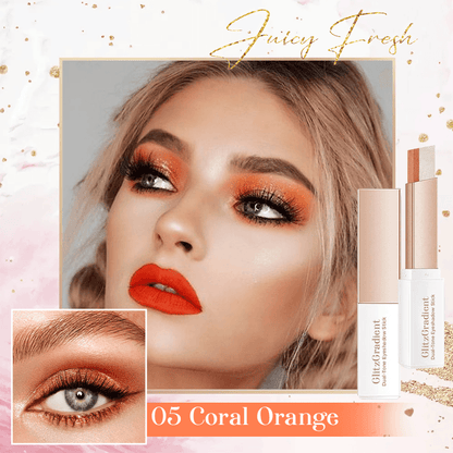 GlitzGradient Dual-Tone Eyeshadow Stick