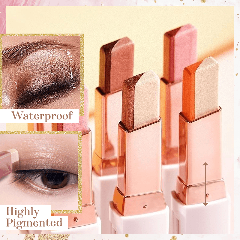 GlitzGradient Dual-Tone Eyeshadow Stick